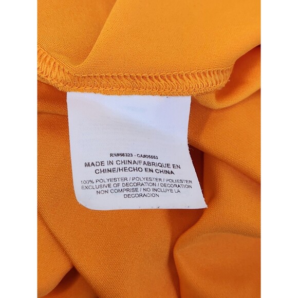 Nike Golf Tour Performance Polo Men's M Orange Short Sleeve Dri-Fit Stretch‎ - Picture 6 of 6